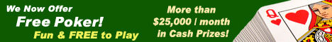 100% Freeroll Tournaments - No Deposit Required