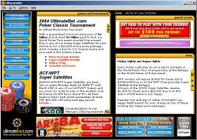 Ultimate Bet  Poker Screen Shot
